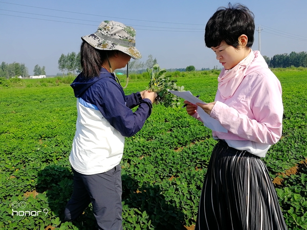 正陽(yáng)縣氣象局開(kāi)展災(zāi)情調(diào)查服務(wù)“秋管”