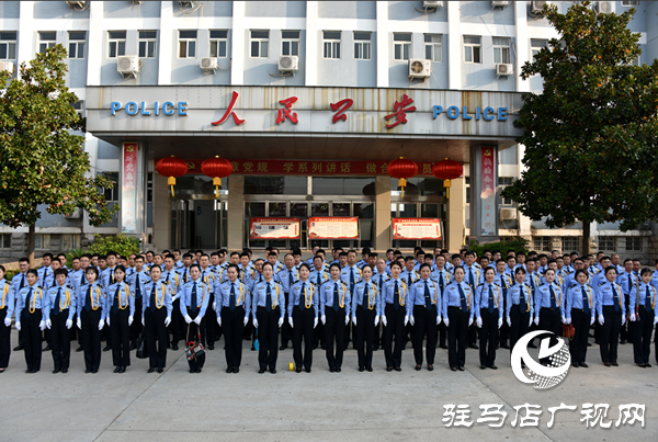 平輿縣公安民警在新中國成立70周年歌詠比賽中獲得銅獎(jiǎng)