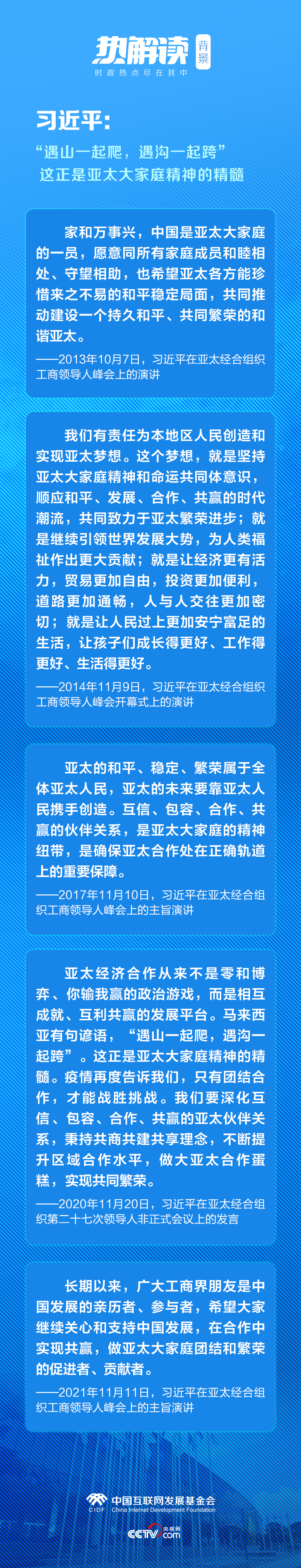  熱解讀丨APEC時(shí)間 習(xí)主席多次倡議發(fā)揚(yáng)這種精神 央視網(wǎng)