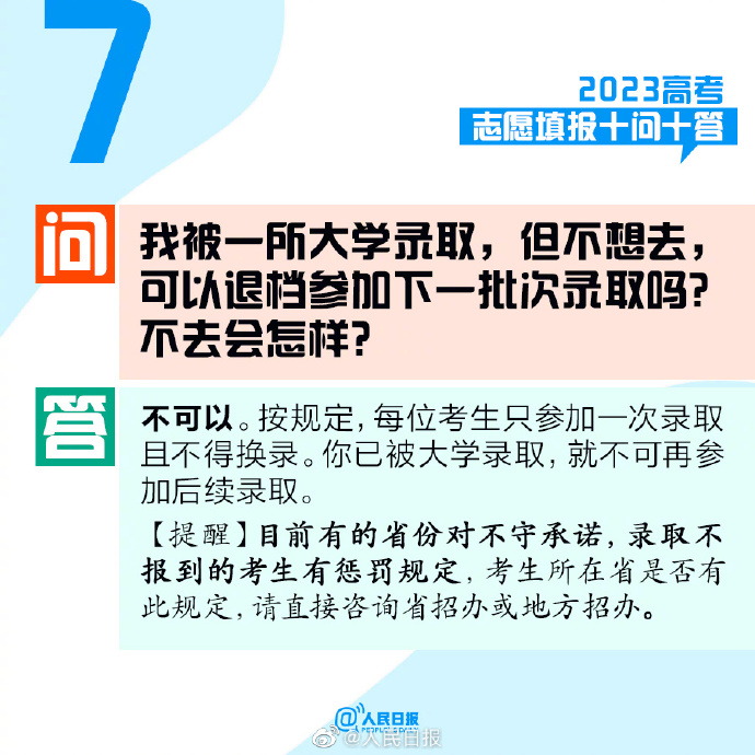 @考生和家長，2023高考志愿填報十問十答！