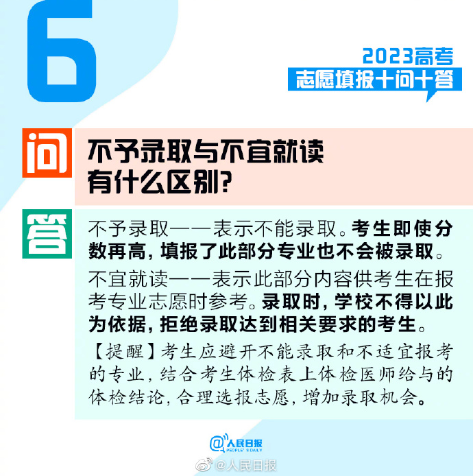 @考生和家長，2023高考志愿填報十問十答！