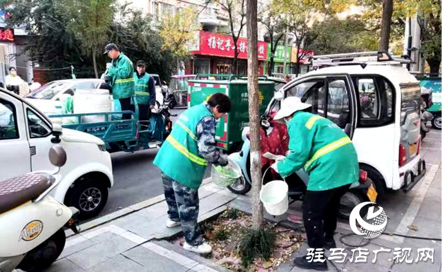 駐馬店經(jīng)濟開發(fā)區(qū)城市管理局扎實做好冬季綠化管養(yǎng)工作