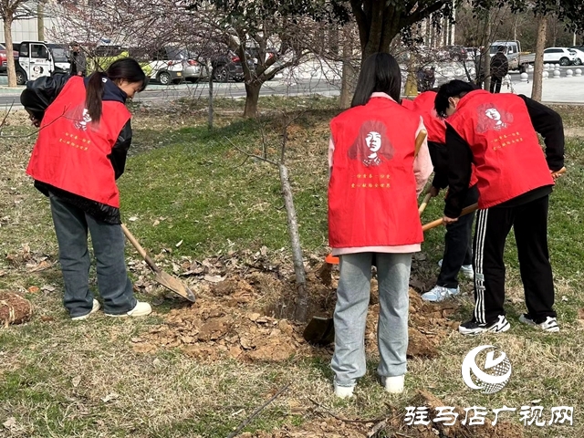 共建綠色校園 努力開展植樹節(jié)文明實踐活動