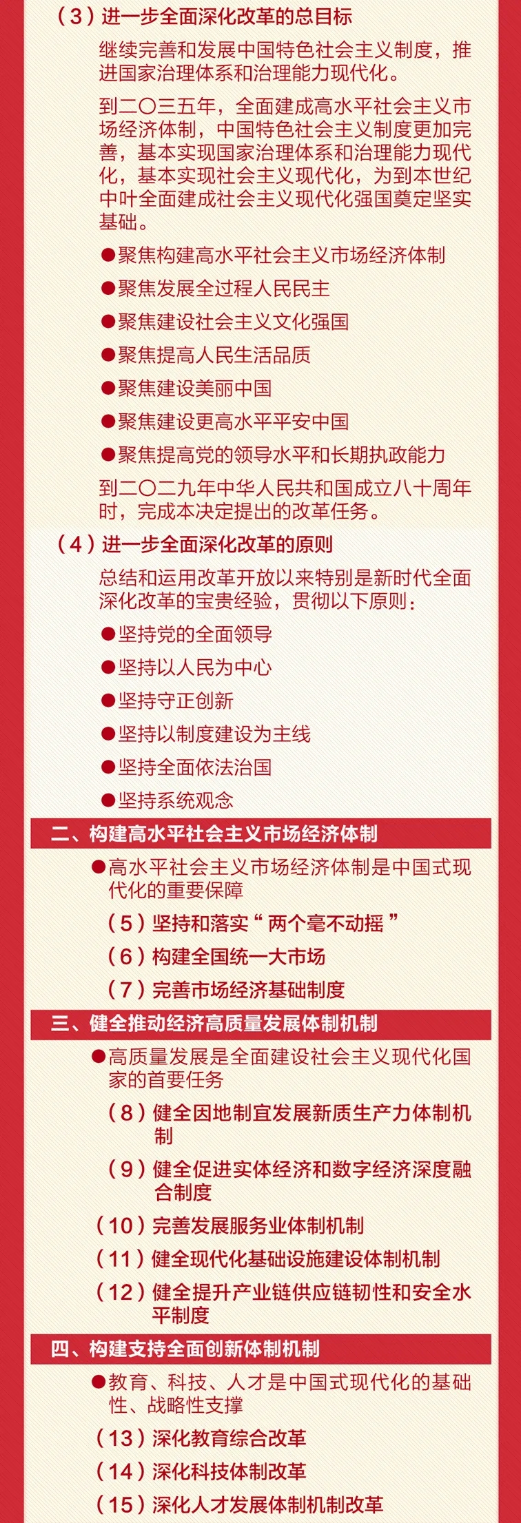 轉(zhuǎn)存！60條要點速覽二十屆三中全會《決定》