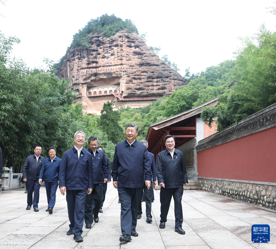 習近平在甘肅考察時強調 深化改革勇于創(chuàng)新苦干實干富民興隴 奮力譜寫中國式現(xiàn)代化甘肅篇章