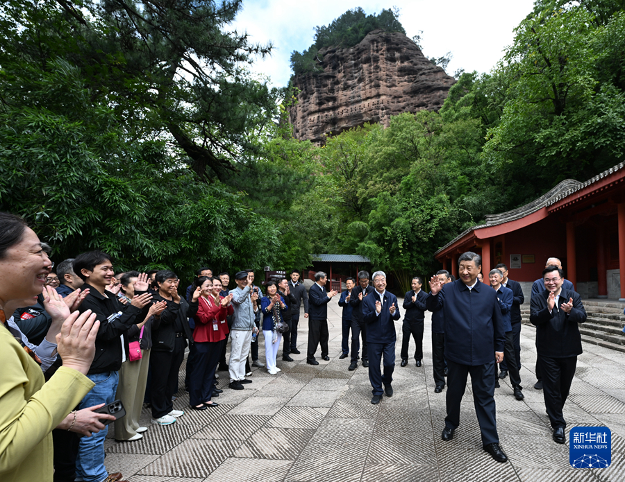 習近平在甘肅考察時強調 深化改革勇于創(chuàng)新苦干實干富民興隴 奮力譜寫中國式現(xiàn)代化甘肅篇章