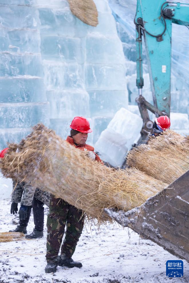 啟用存冰：第二十六屆哈爾濱冰雪大世界冰建施工將拉開帷幕