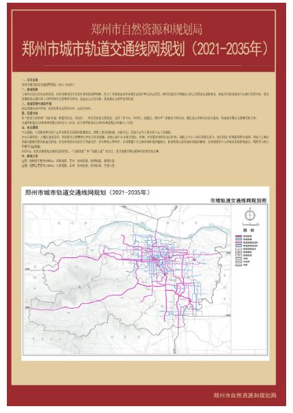 最新！鄭州城市軌道交通線網(wǎng)規(guī)劃公示