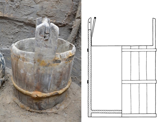 鄭州地區(qū)首次發(fā)現(xiàn)宋元木質(zhì)水桶！