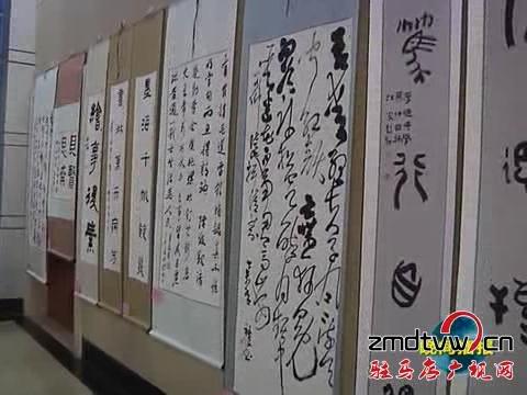 市第四屆青少年兒童書法美術大賽作品展開幕